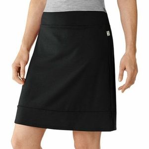 Smartwool Maybell Black Merino Wool Skirt